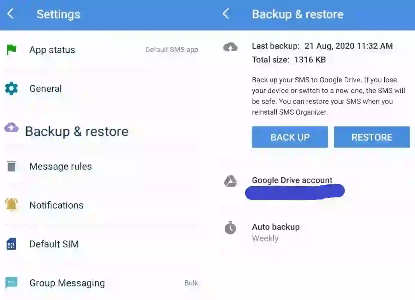 Google drive backup क्या होता है